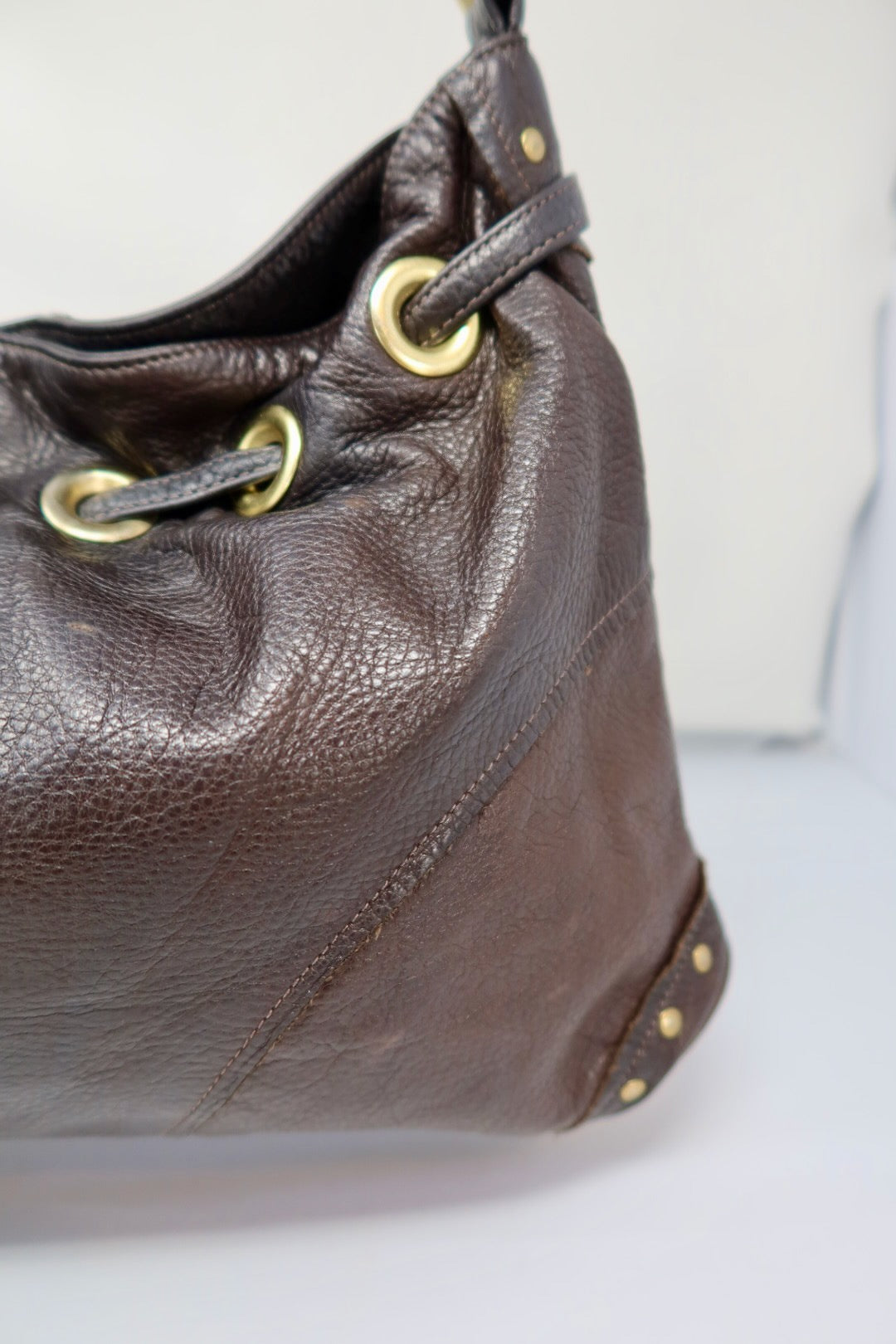 Bulga Brown Hobo Bag
