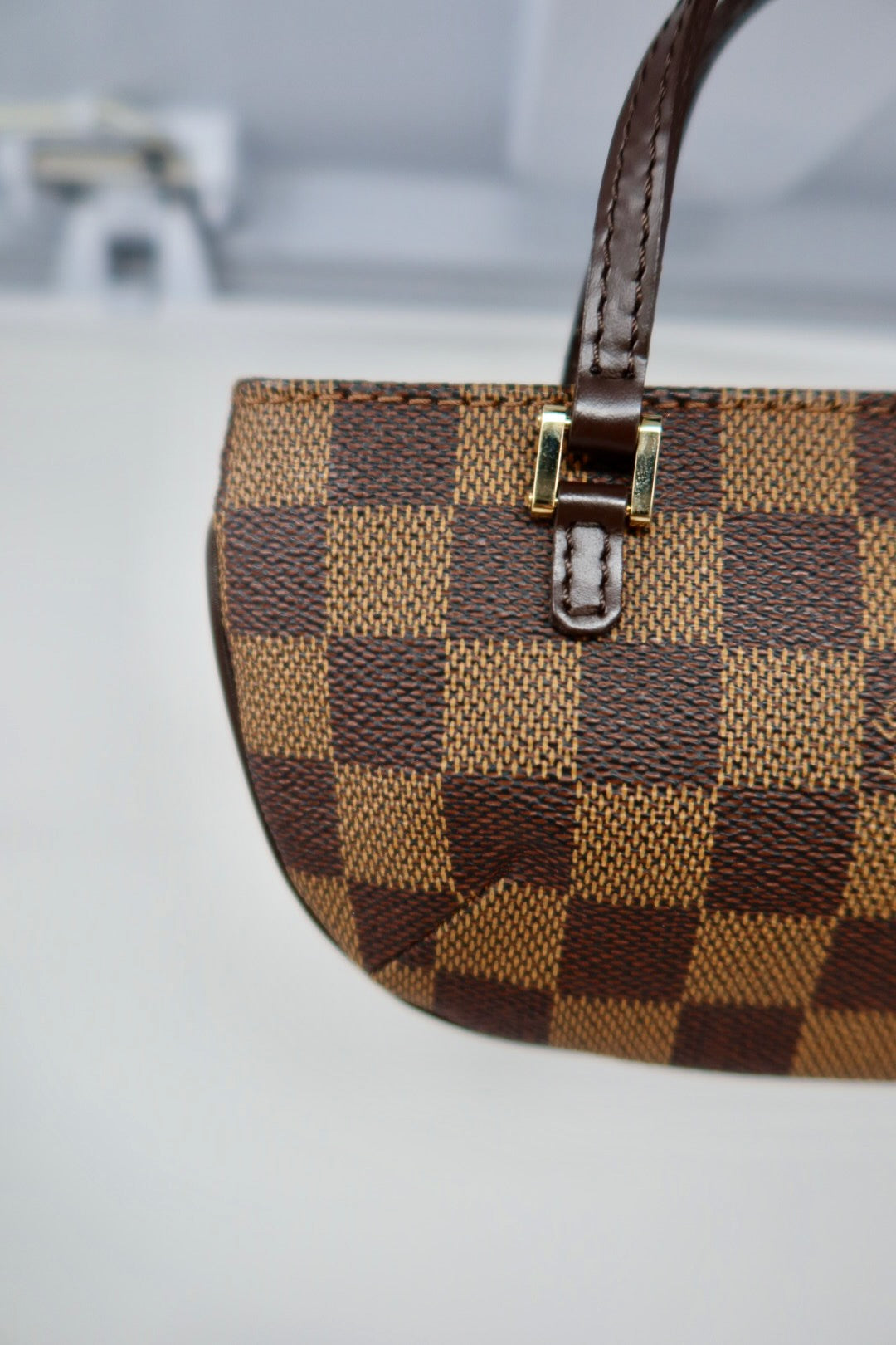Louis Vuitton Damier Ebene Manosque Pochette