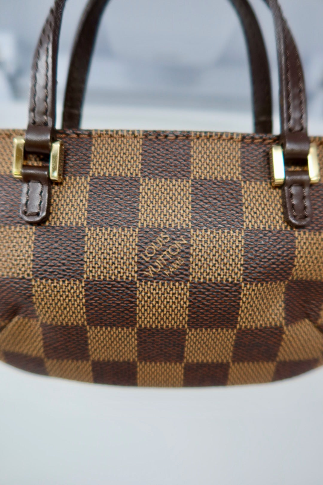 Louis Vuitton Damier Ebene Manosque Pochette