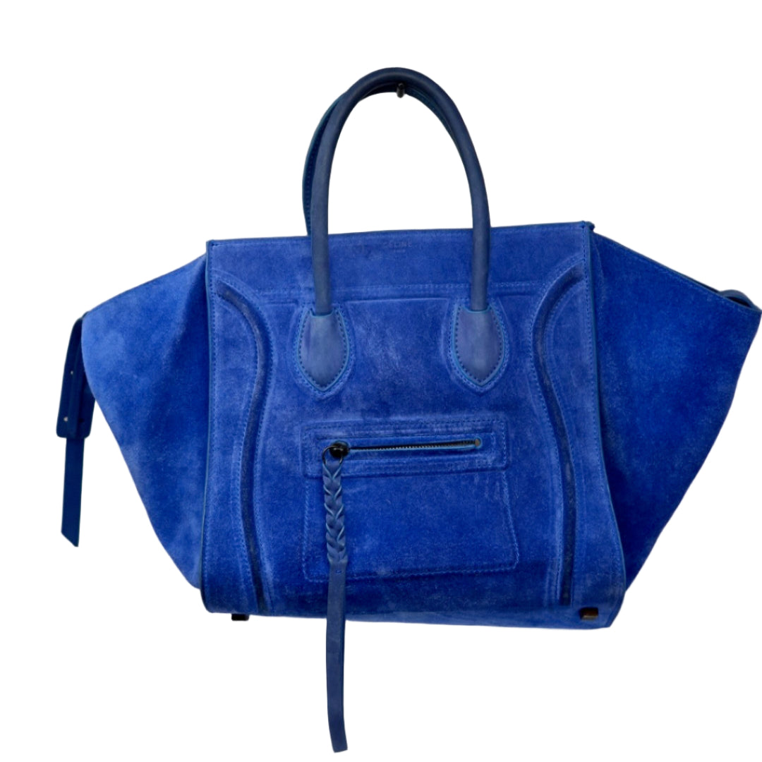 Celine Suede Blue Phantom