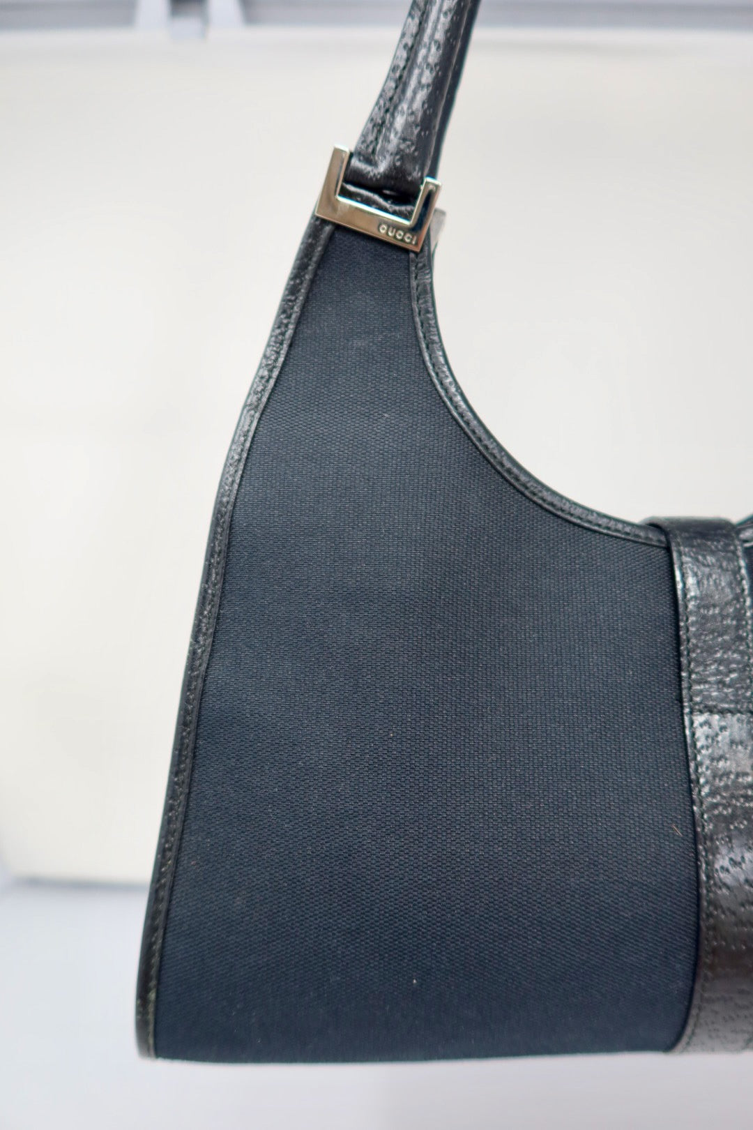 Gucci Jackie Black Leather