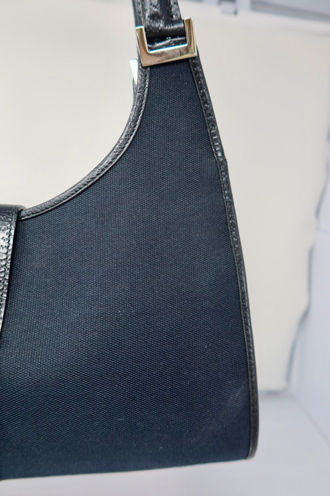 Gucci Jackie Black Leather