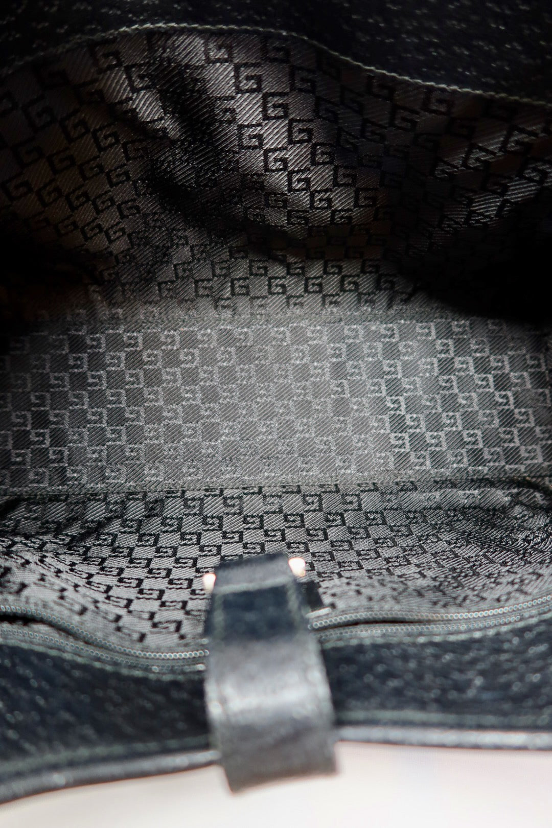 Gucci Jackie Black Leather
