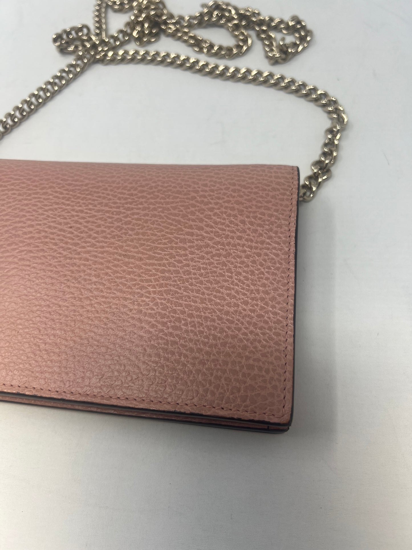 Gucci Blush Wallet on Chain