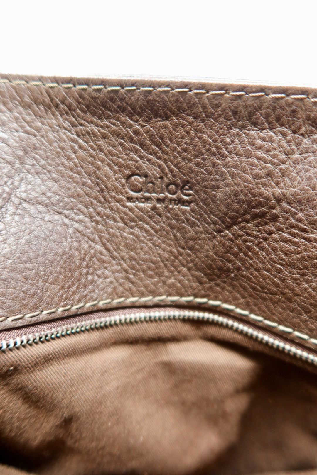 Chloe Paddington Brown Leather Tote Bag