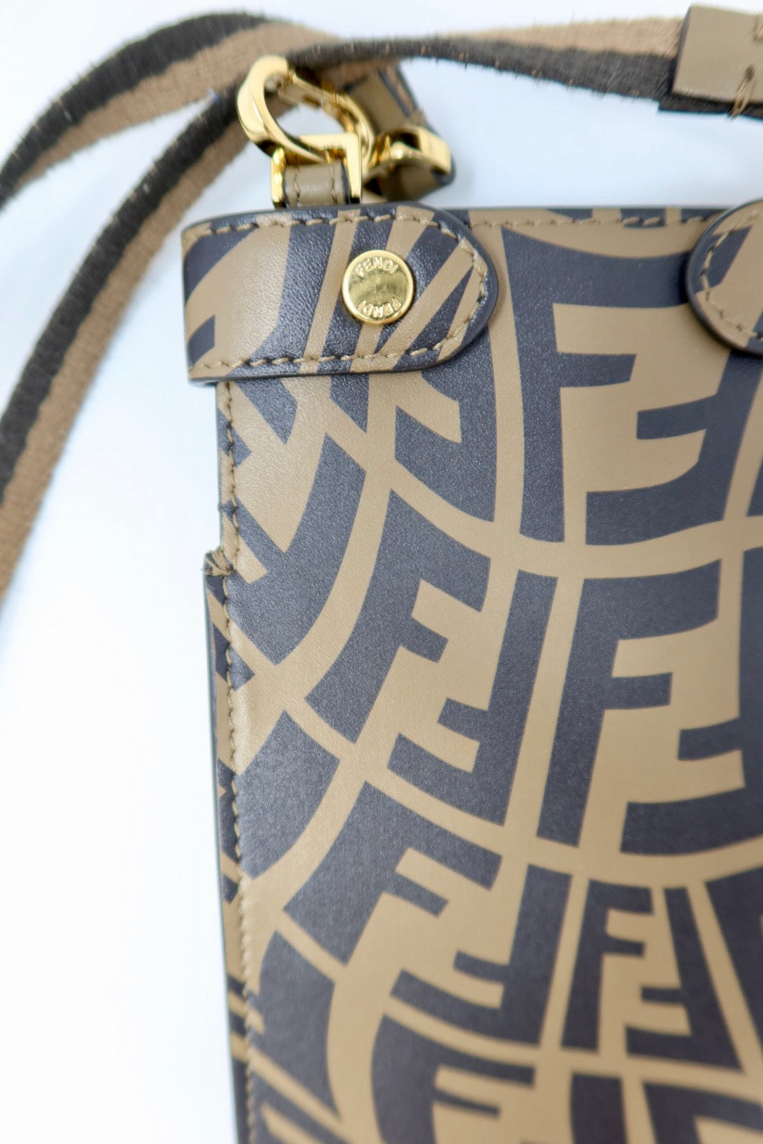 Fendi x Sarah Coleman Peek-A-Phone Crossbody