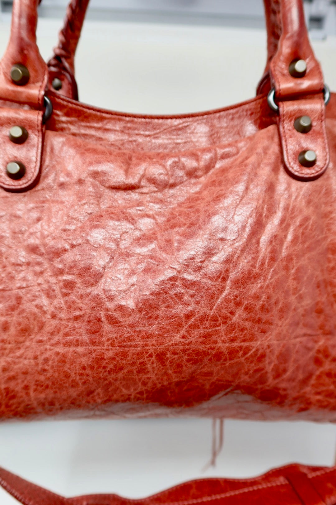 Balenciaga City Red (comes with original duster)
