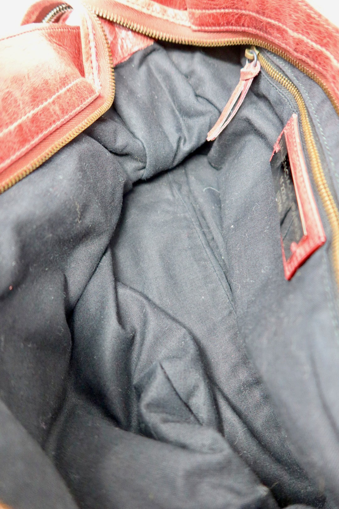 Balenciaga City Red (comes with original duster)