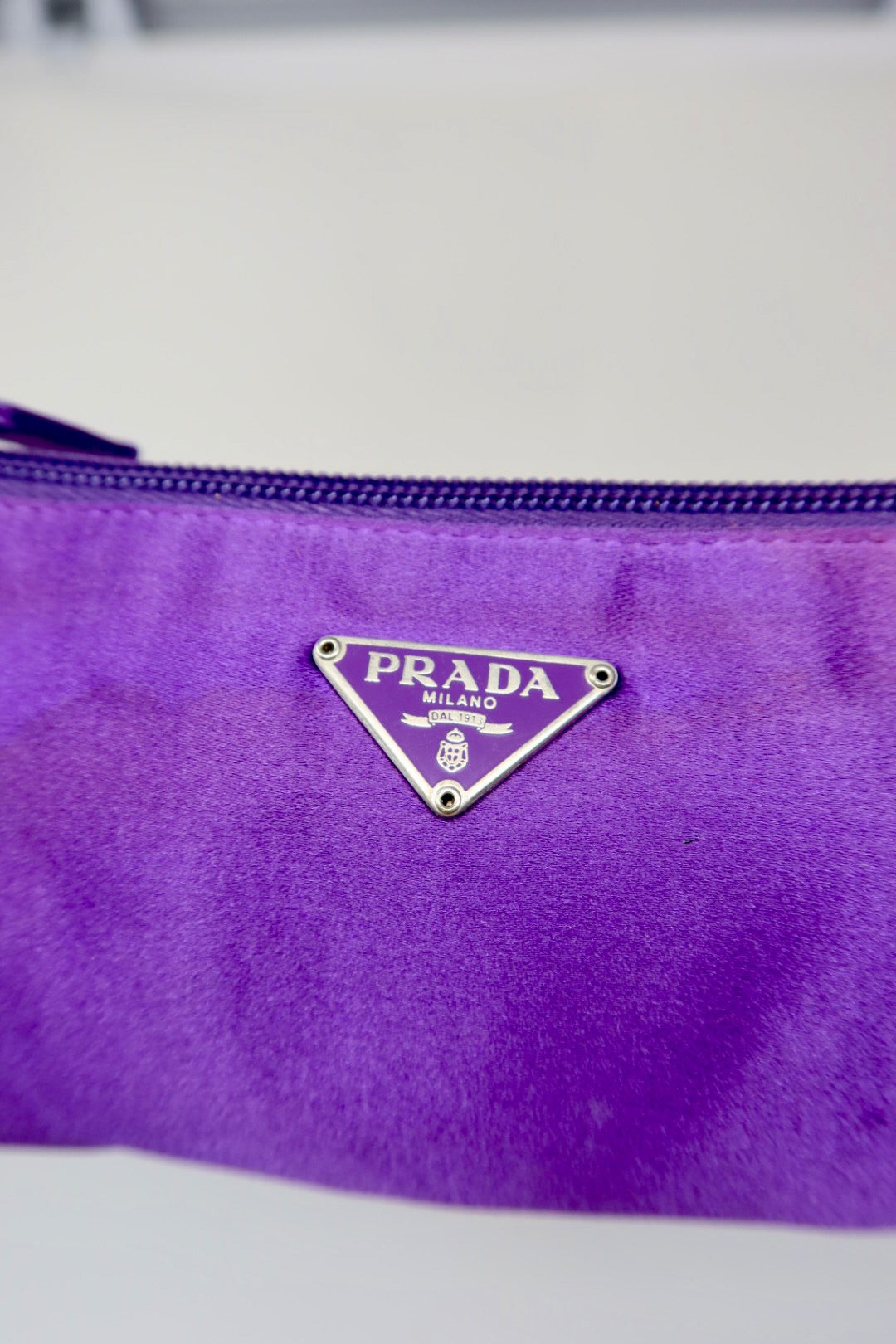 Prada Mini Purple Barrel Bag