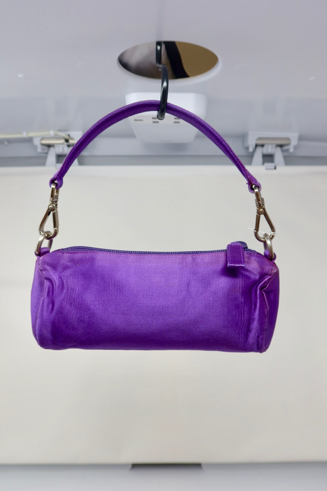 Prada Mini Purple Barrel Bag