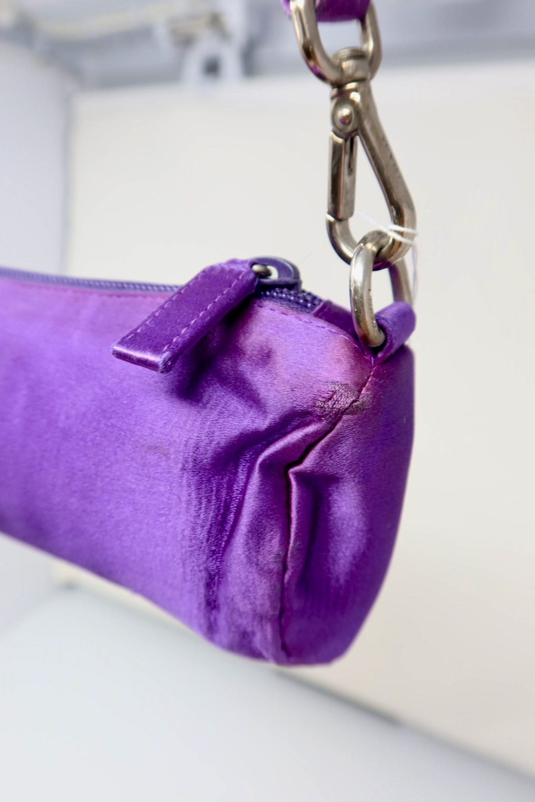 Prada Mini Purple Barrel Bag