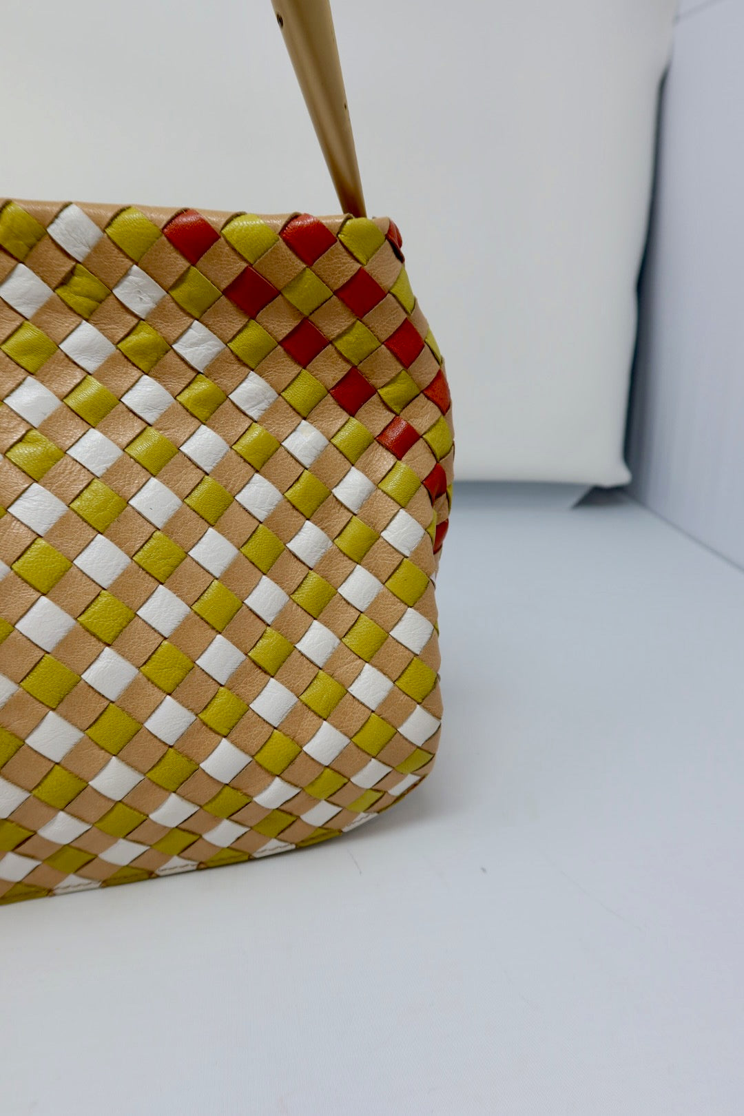 Bottega Veneta Intrecciato Multicolor Shoulder Bag