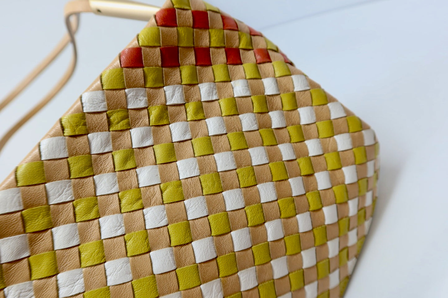 Bottega Veneta Intrecciato Multicolor Shoulder Bag