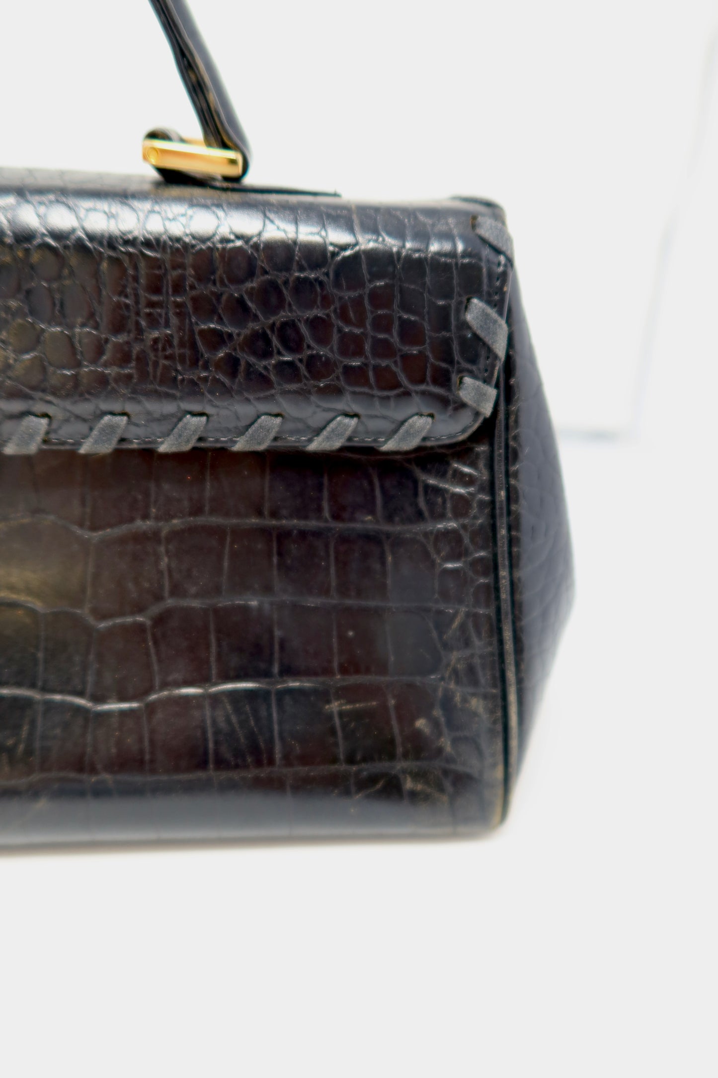 YSL Top Handle Bag Black
