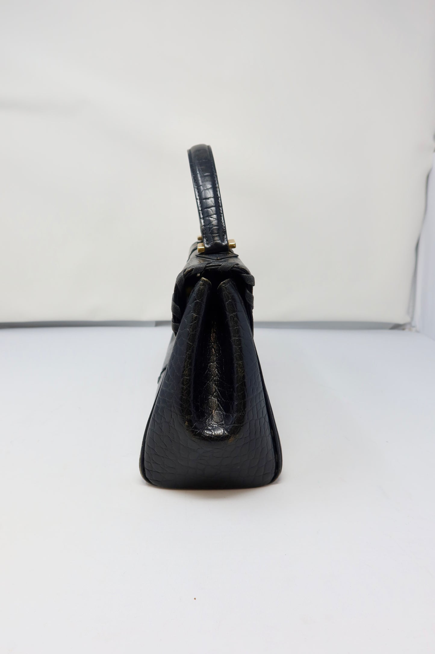 YSL Top Handle Bag Black