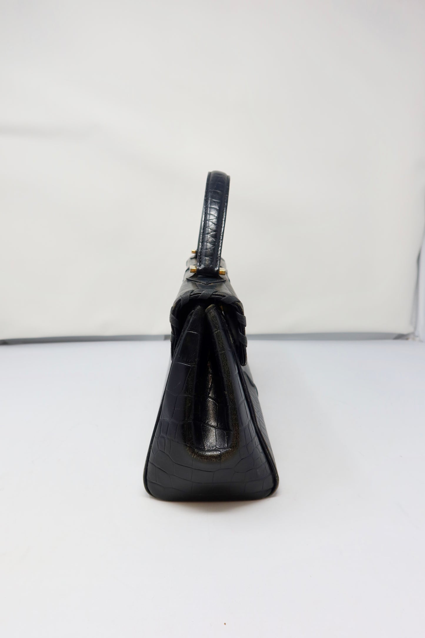 YSL Top Handle Bag Black