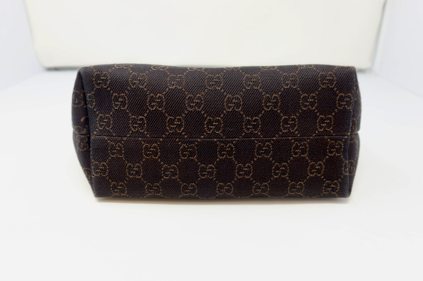 Gucci GG Canvas Dark Brown Mini Tote - Under $700