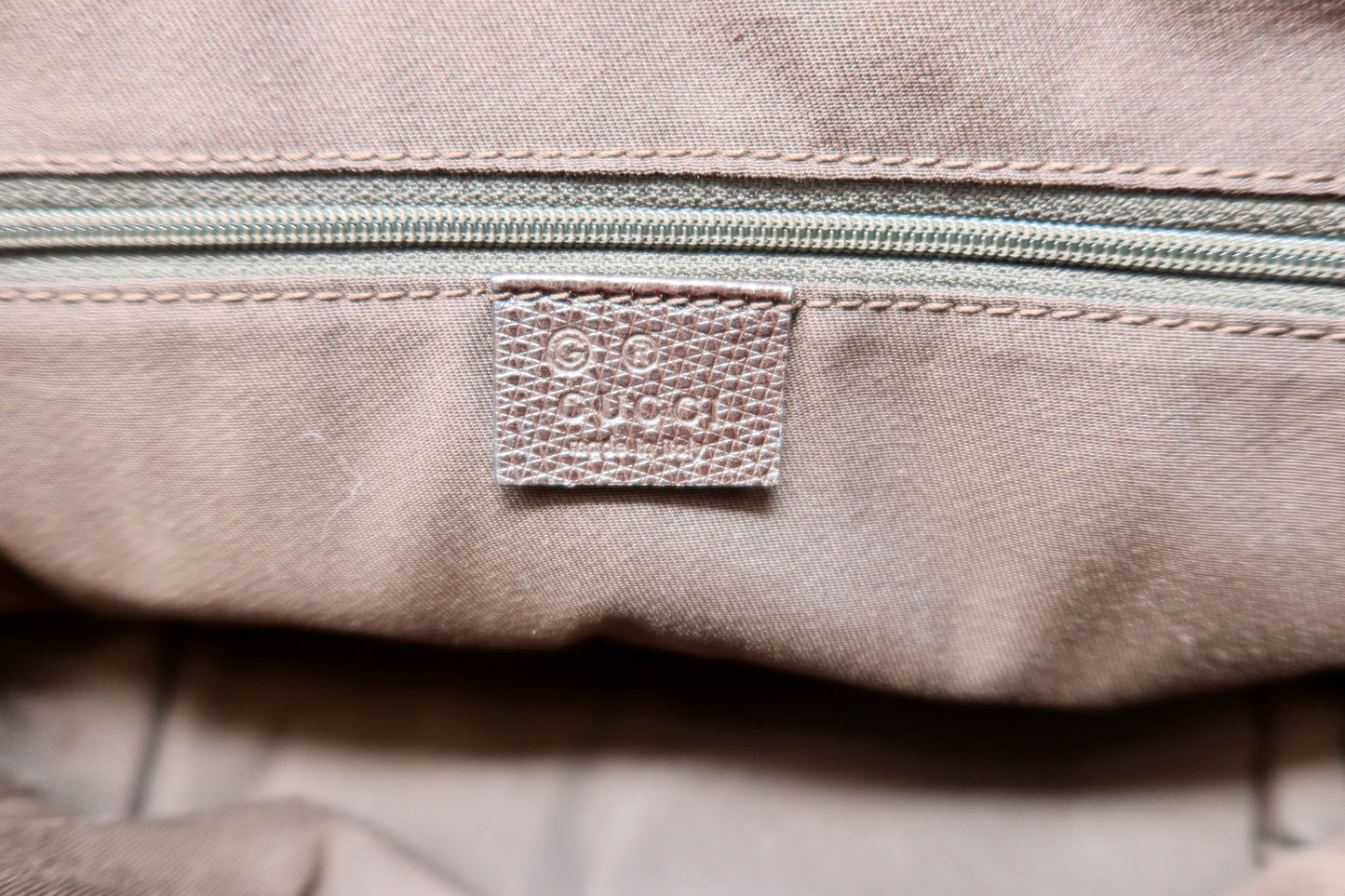 Gucci GG Canvas Dark Brown Mini Tote - Under $700
