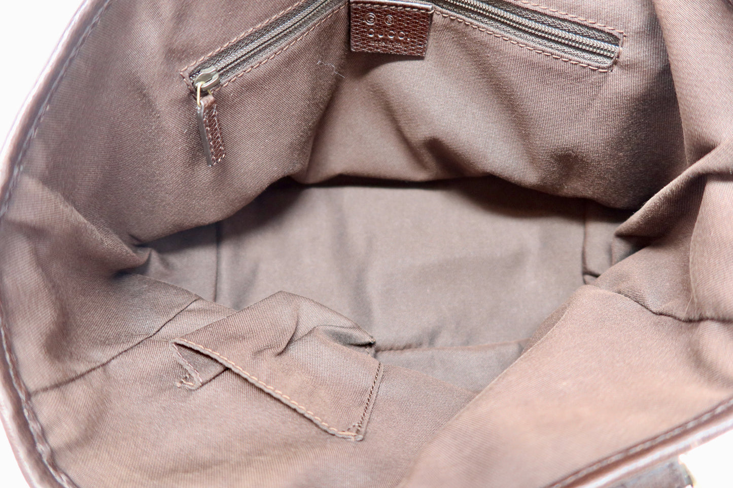 Gucci GG Canvas Dark Brown Mini Tote - Under $700