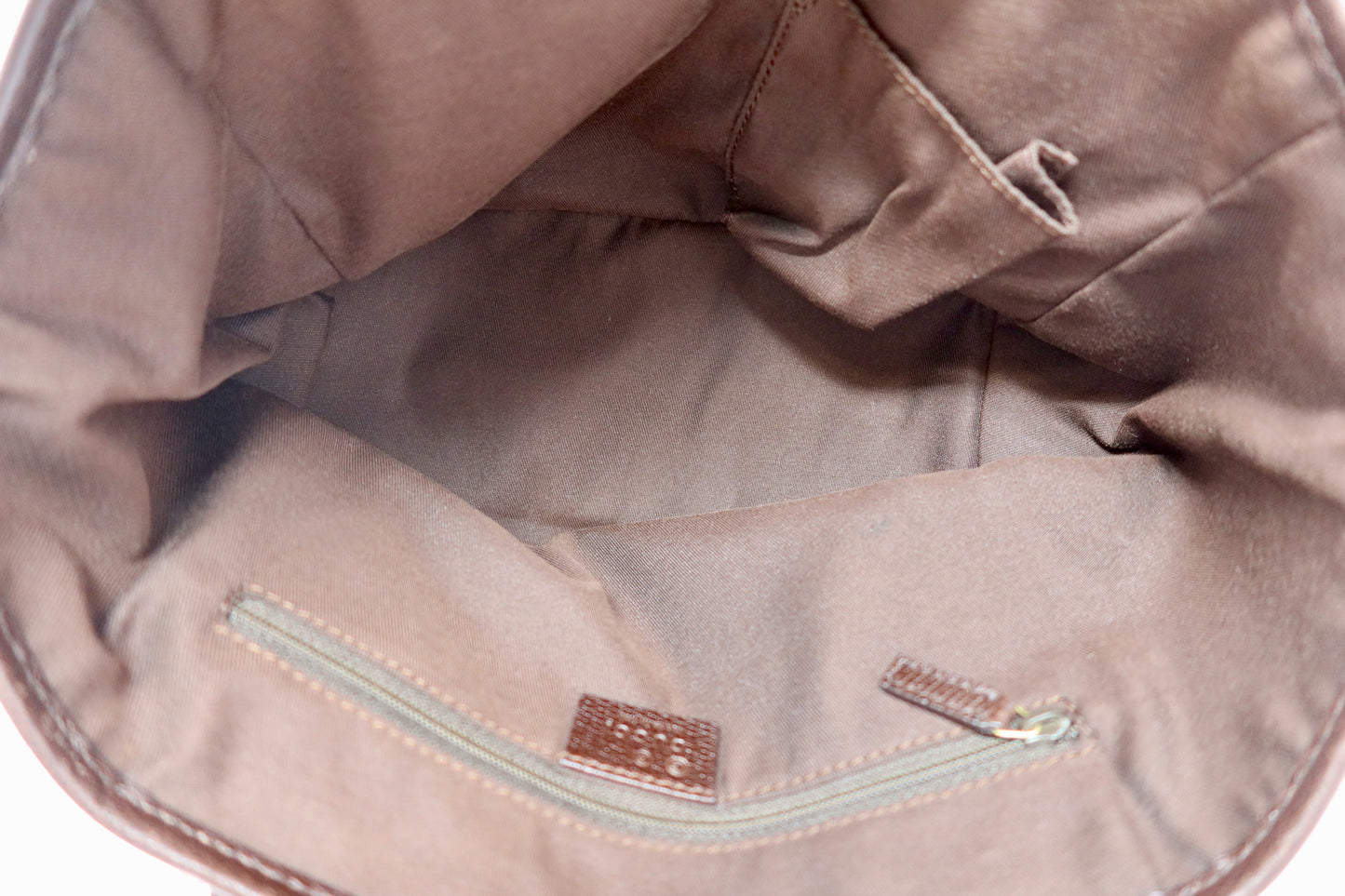 Gucci GG Canvas Dark Brown Mini Tote - Under $700
