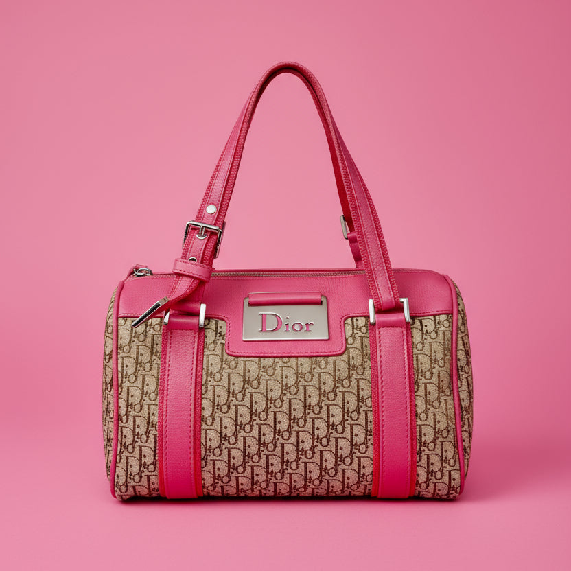 Dior Trotter Street Chic Mini Boston Bag Pink
