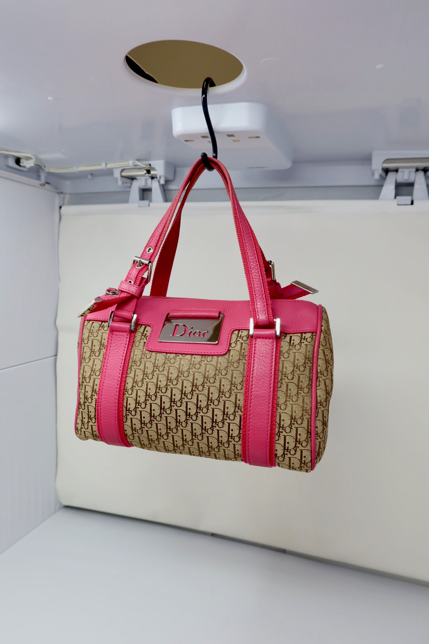 Dior Trotter Street Chic Mini Boston Bag Pink