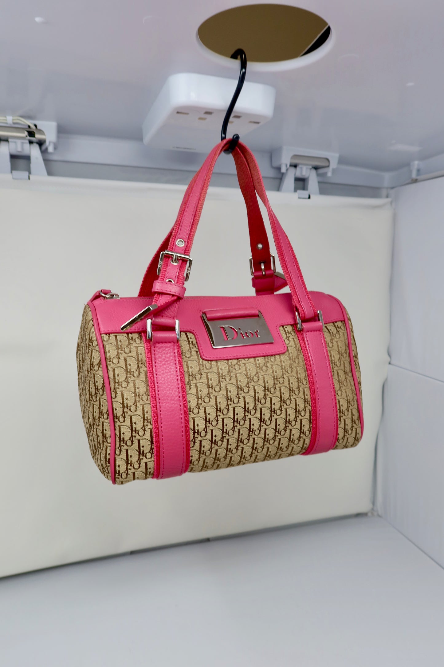 Dior Trotter Street Chic Mini Boston Bag Pink