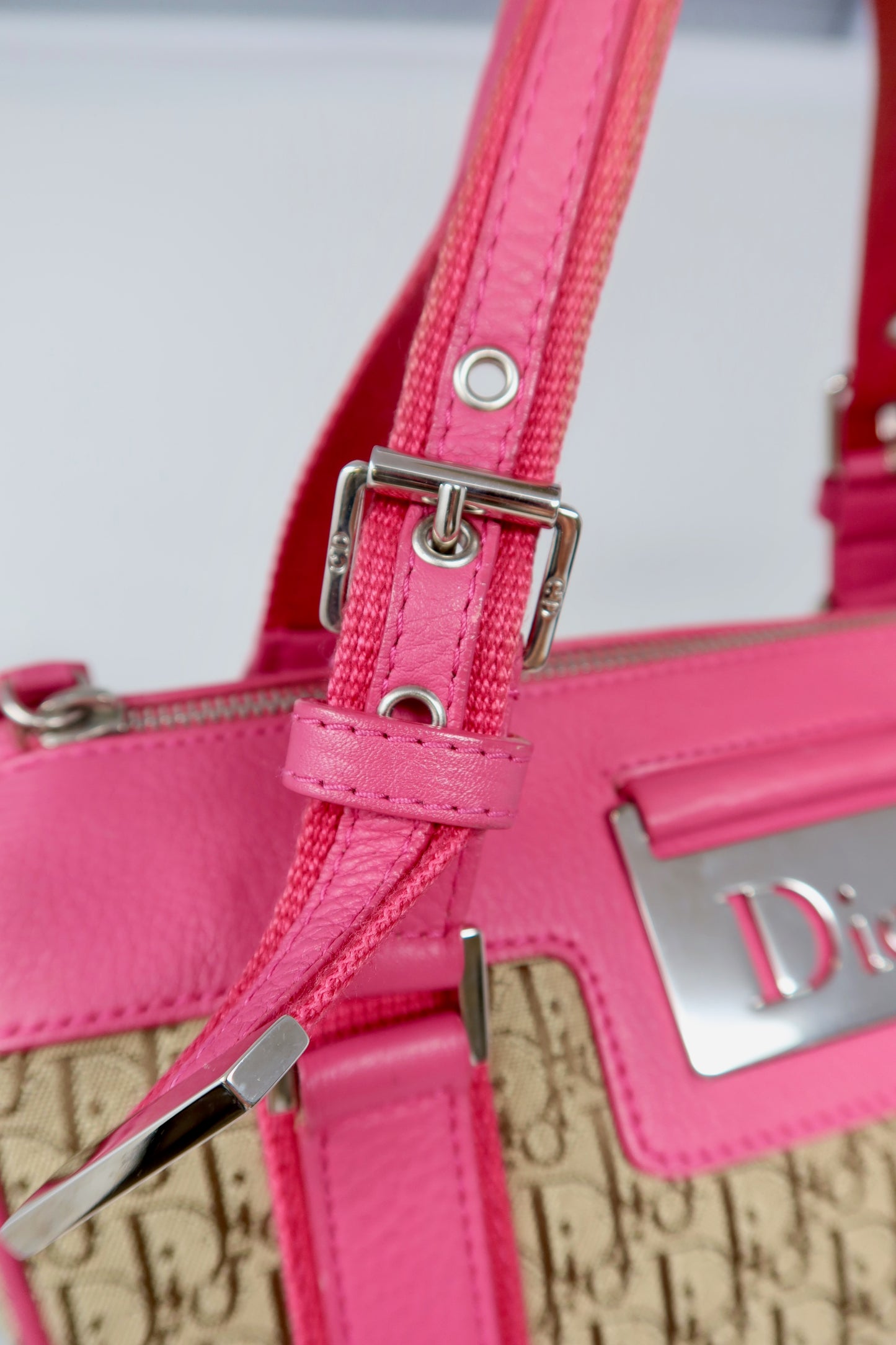 Dior Trotter Street Chic Mini Boston Bag Pink