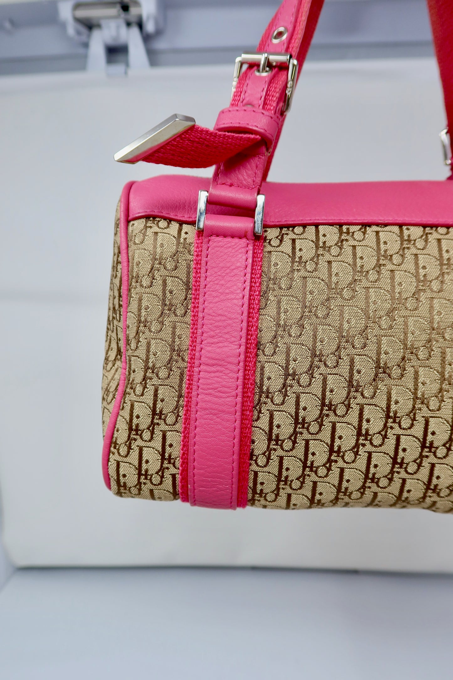 Dior Trotter Street Chic Mini Boston Bag Pink