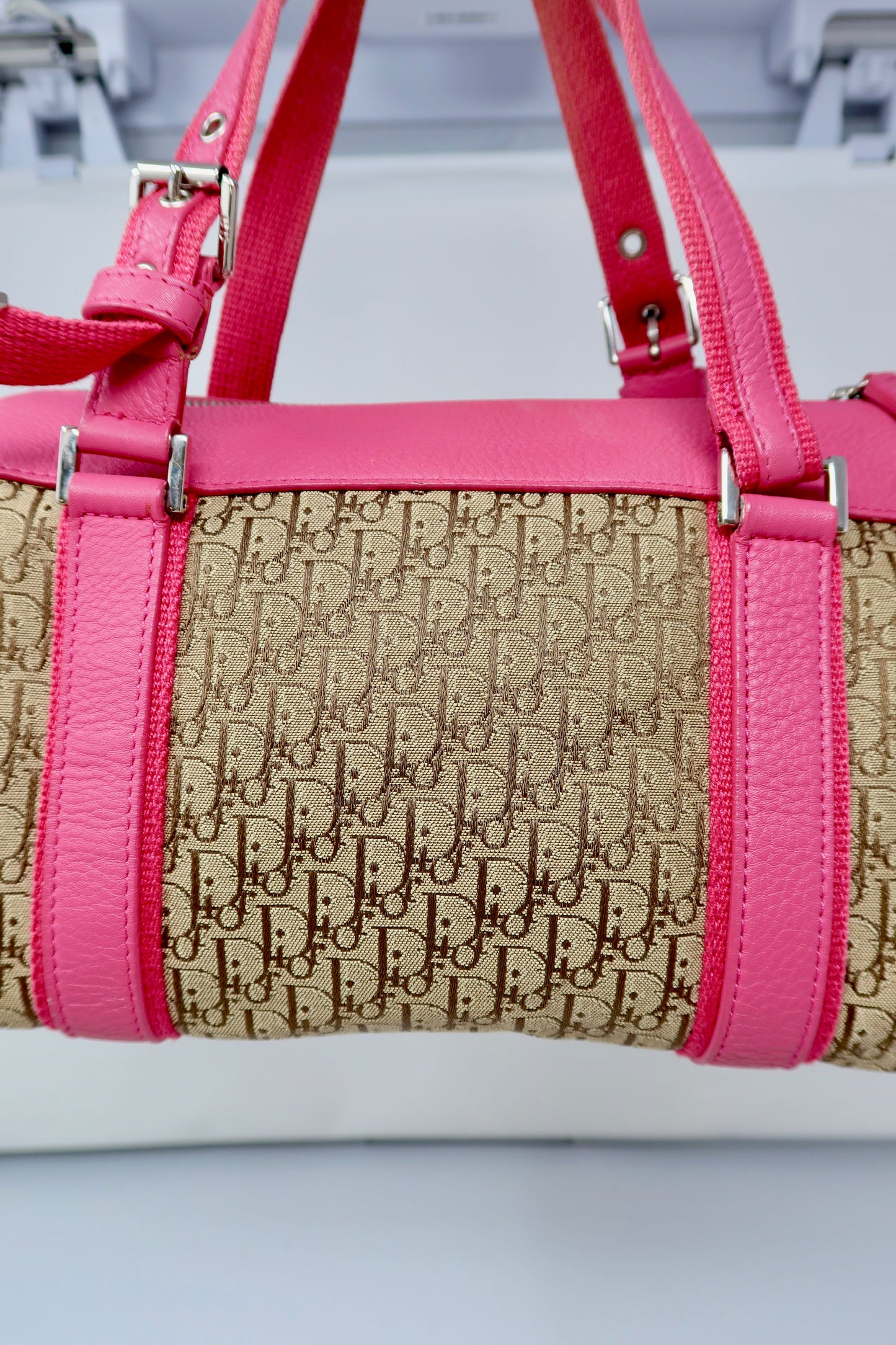 Dior Trotter Street Chic Mini Boston Bag Pink