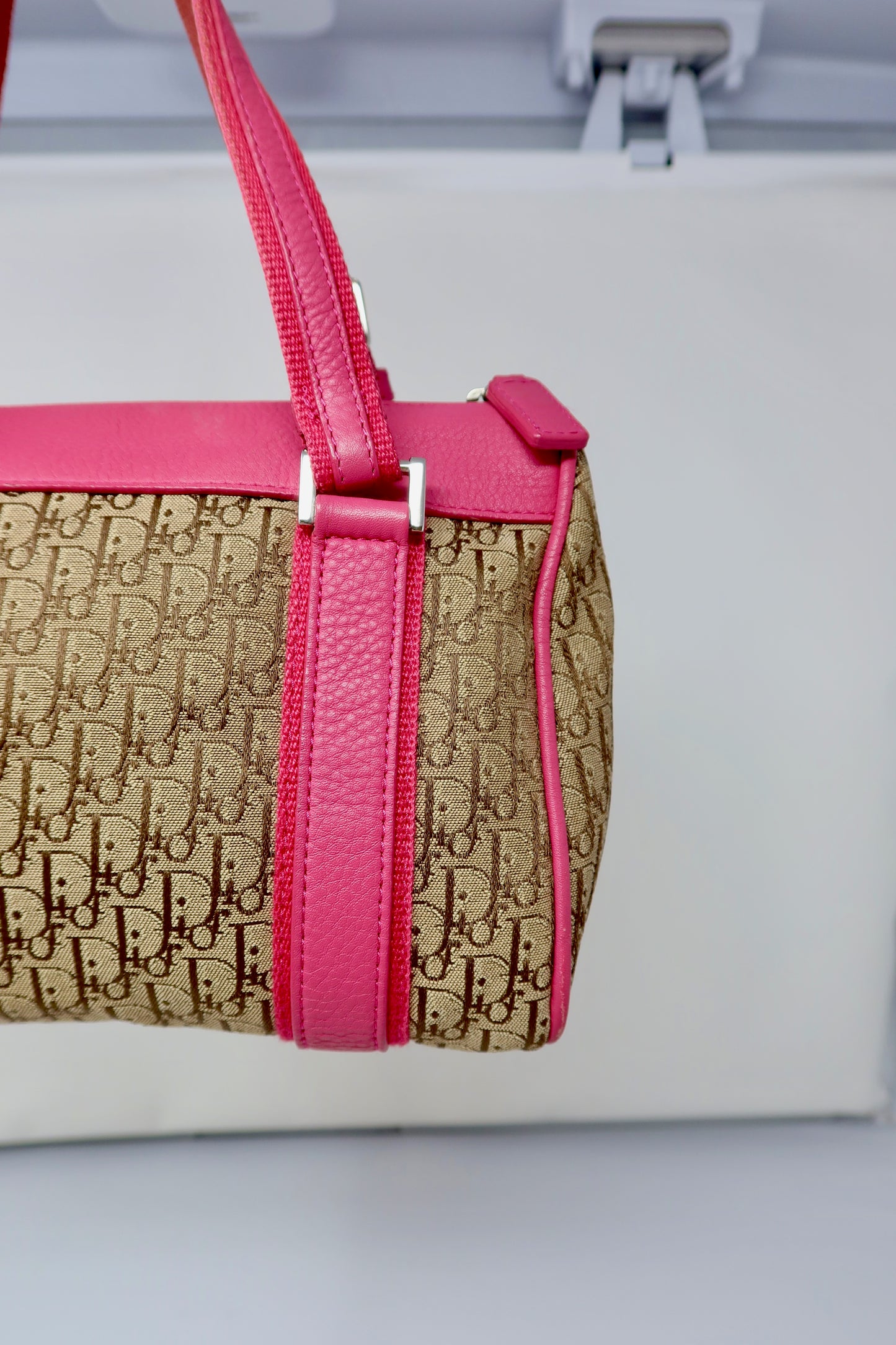 Dior Trotter Street Chic Mini Boston Bag Pink