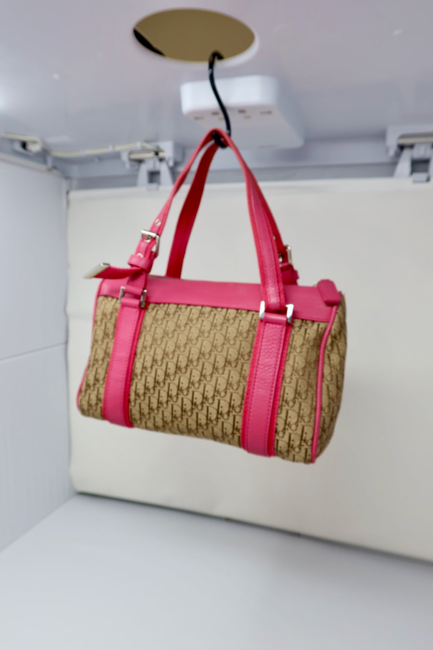 Dior Trotter Street Chic Mini Boston Bag Pink