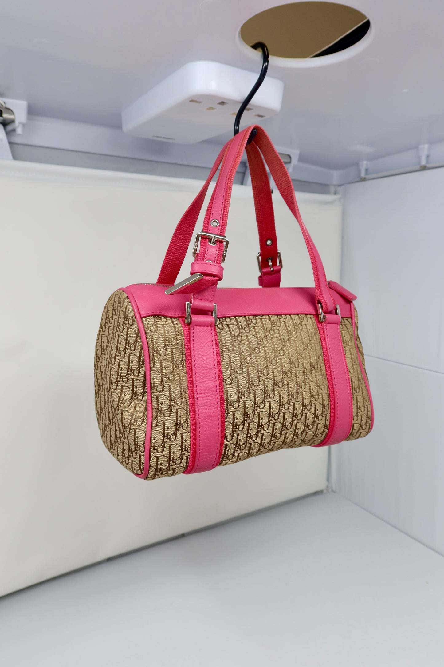 Dior Trotter Street Chic Mini Boston Bag Pink