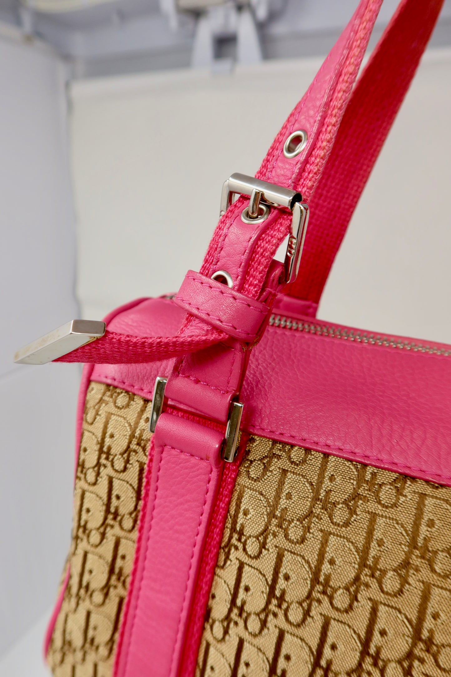 Dior Trotter Street Chic Mini Boston Bag Pink