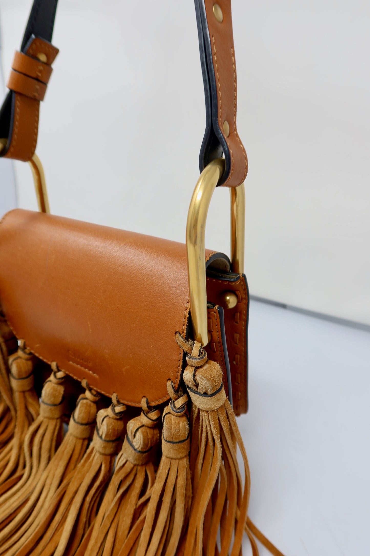Chloe Hudson Fringe Crossbody