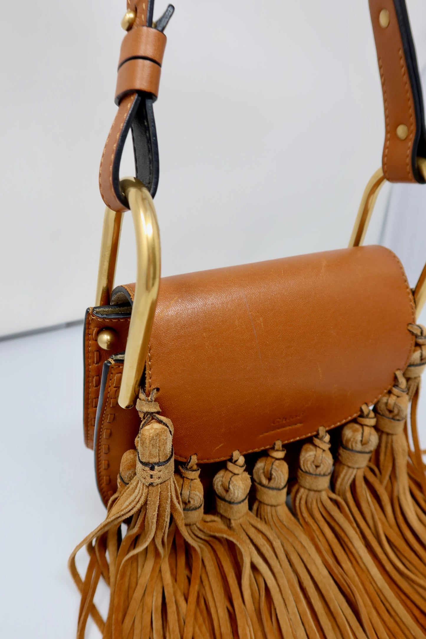 Chloe Hudson Fringe Crossbody