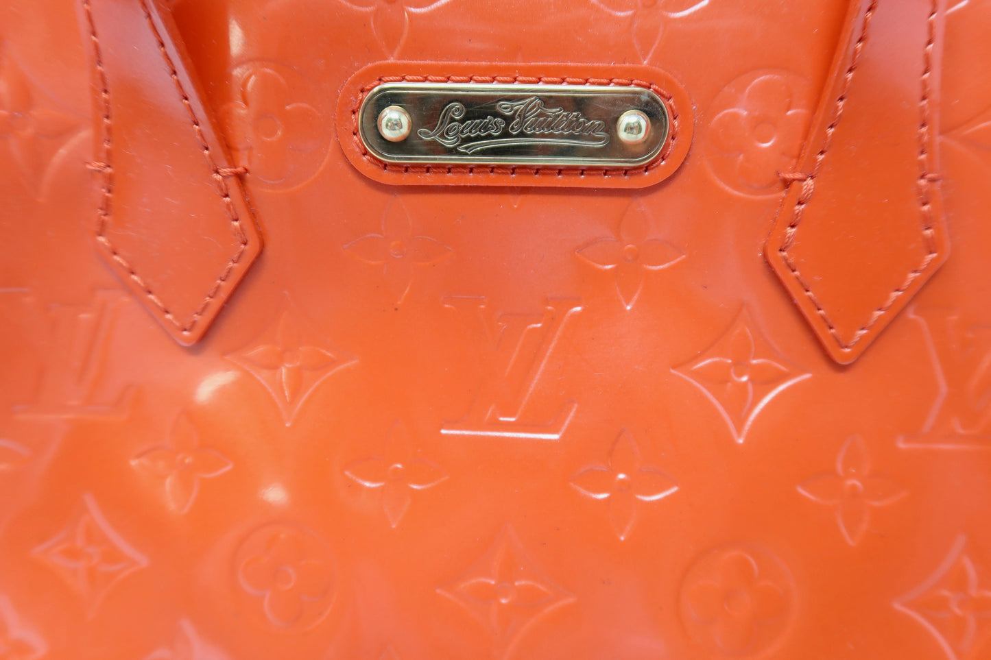 Louis Vuitton Monogram Vernis Wilshire Orange