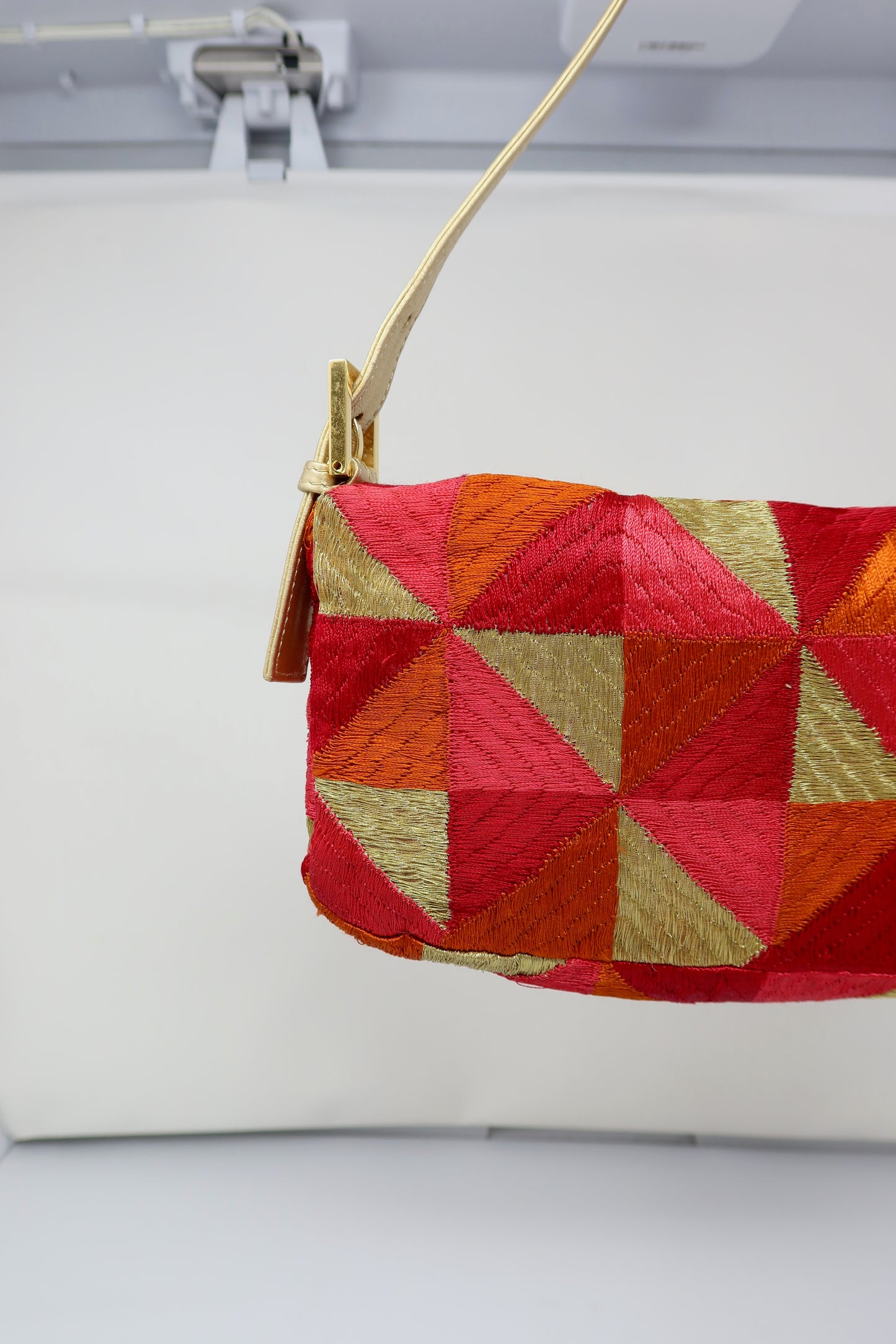 Fendi Baguette Patchwork Multi Color