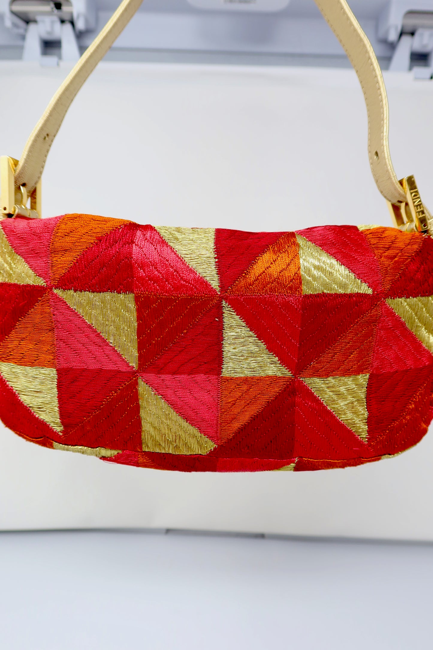 Fendi Baguette Patchwork Multi Color