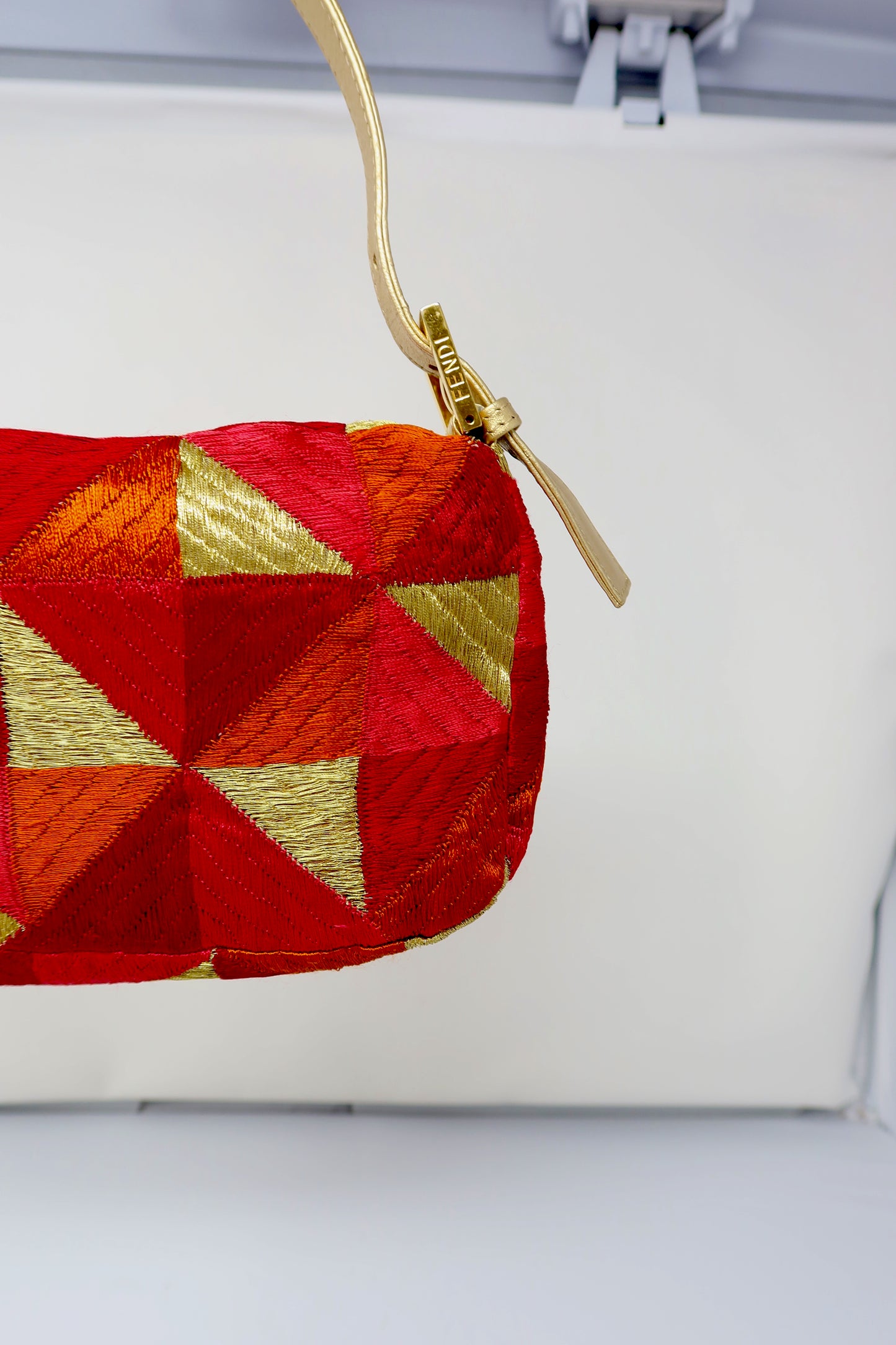 Fendi Baguette Patchwork Multi Color
