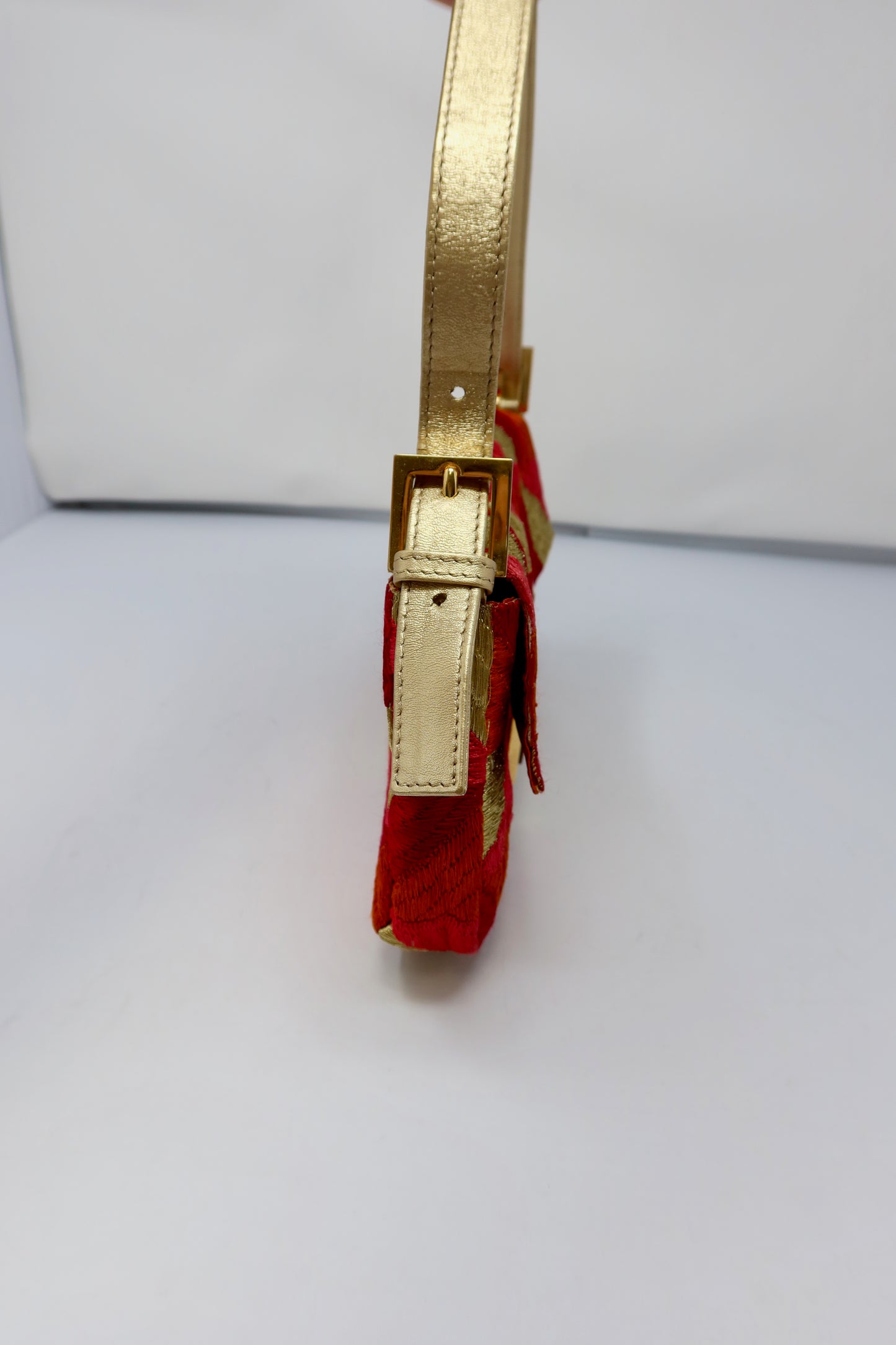 Fendi Baguette Patchwork Multi Color