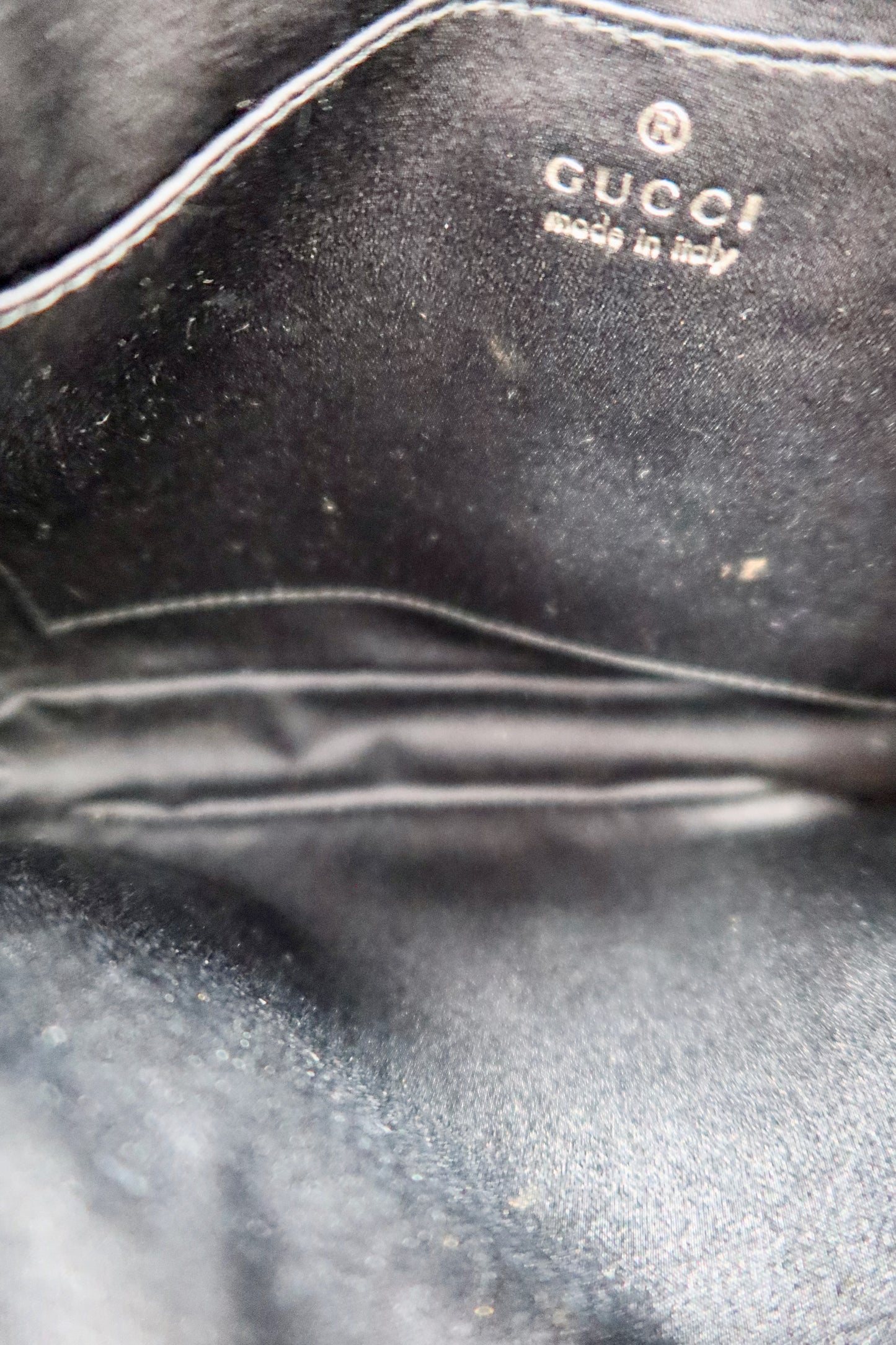 Gucci Tom Ford Era Mini Jackie Black Pony Hair
