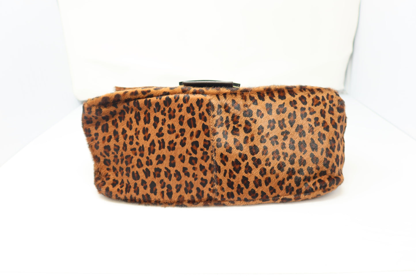Fendi Mamma Baguette Leopard Pony Hair