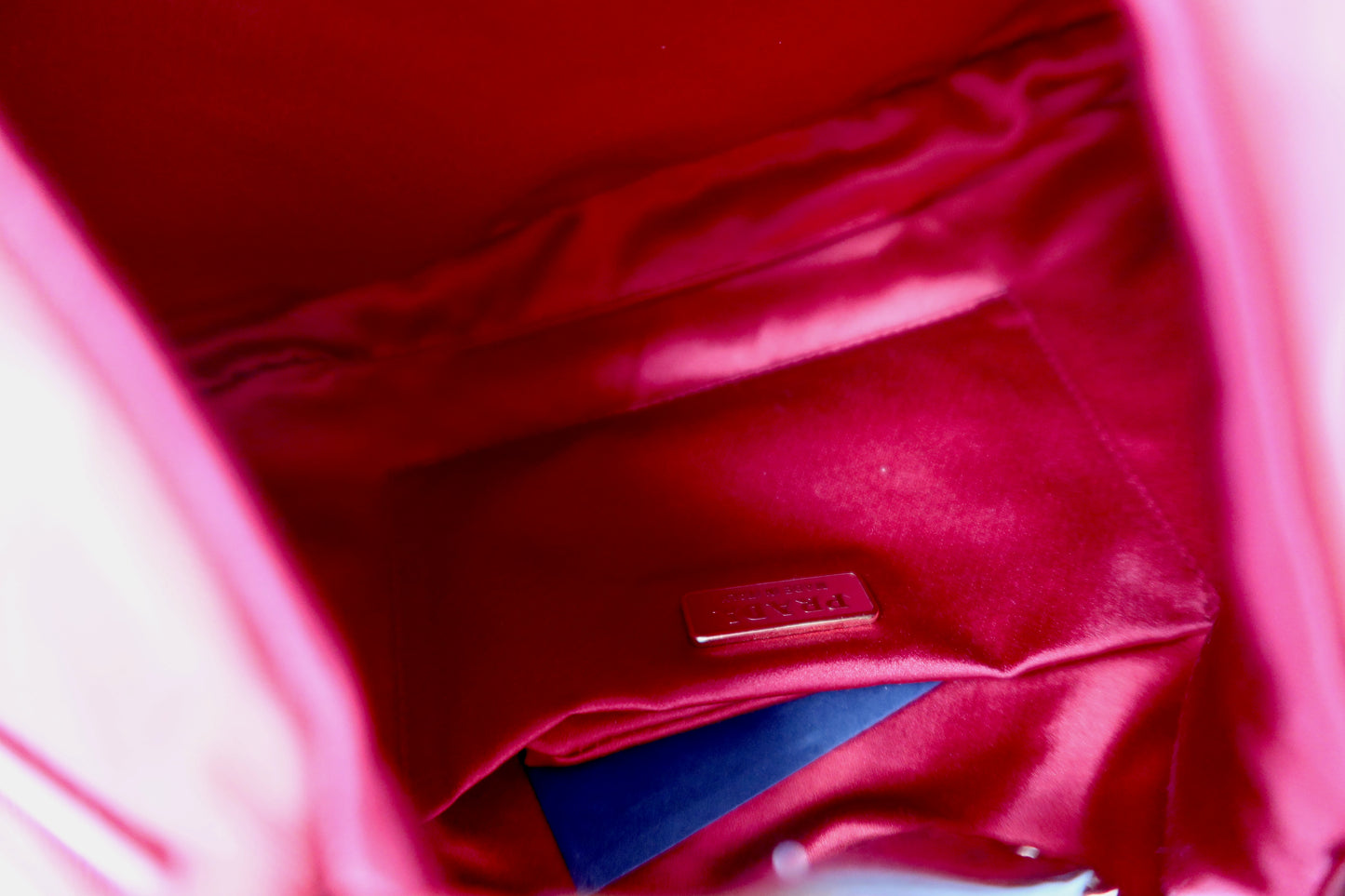 Prada Red Tessuto Nylon Shoulder Bag