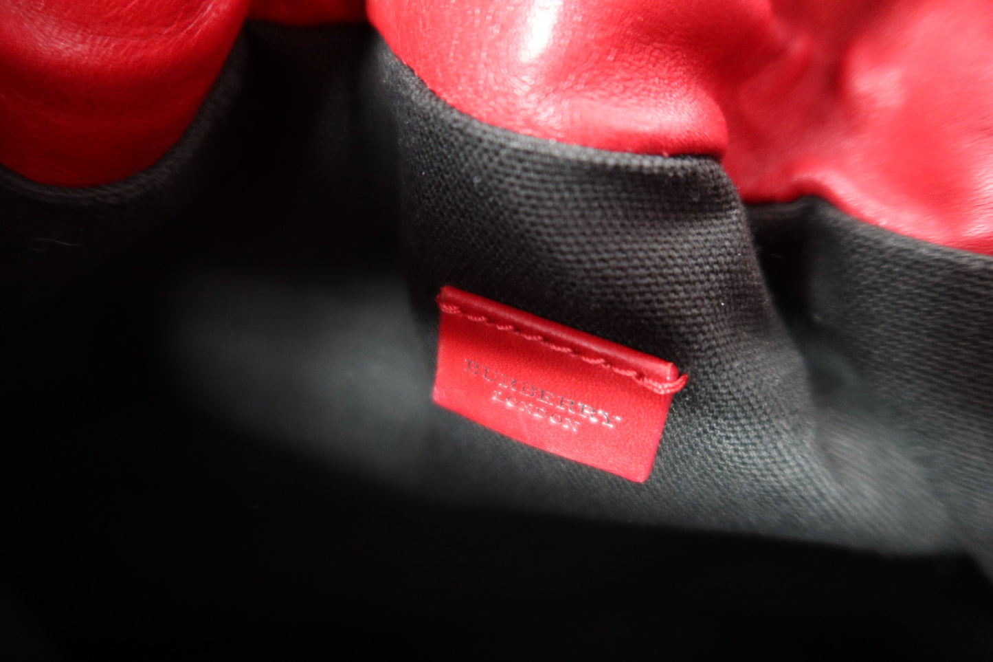 Burberry Beige Wool Tote Bag