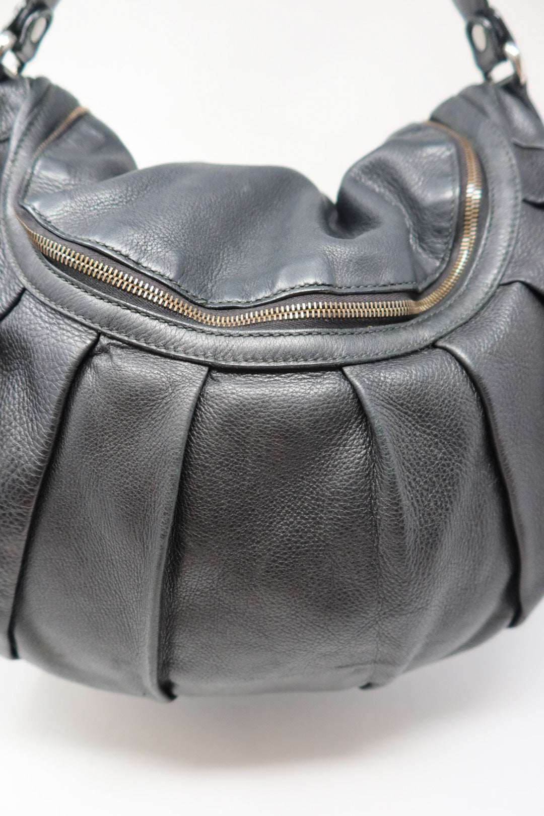 Gucci Black Leather Hobo