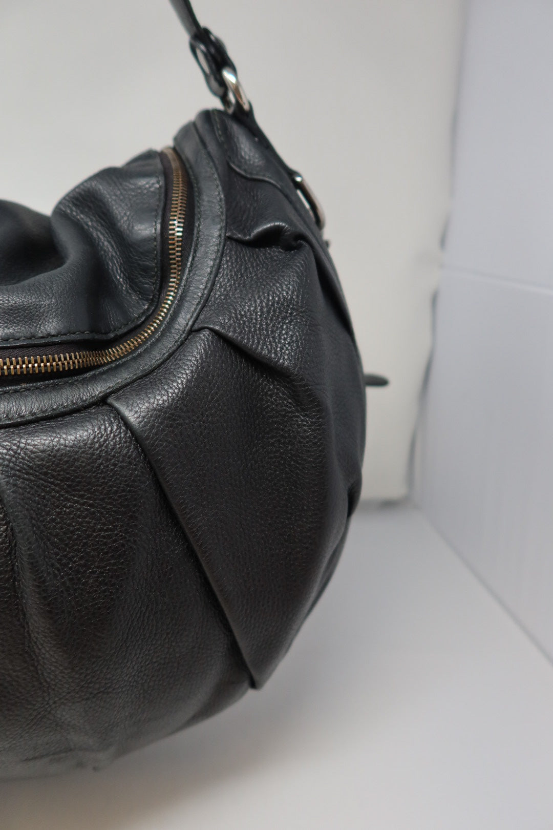 Gucci Black Leather Hobo