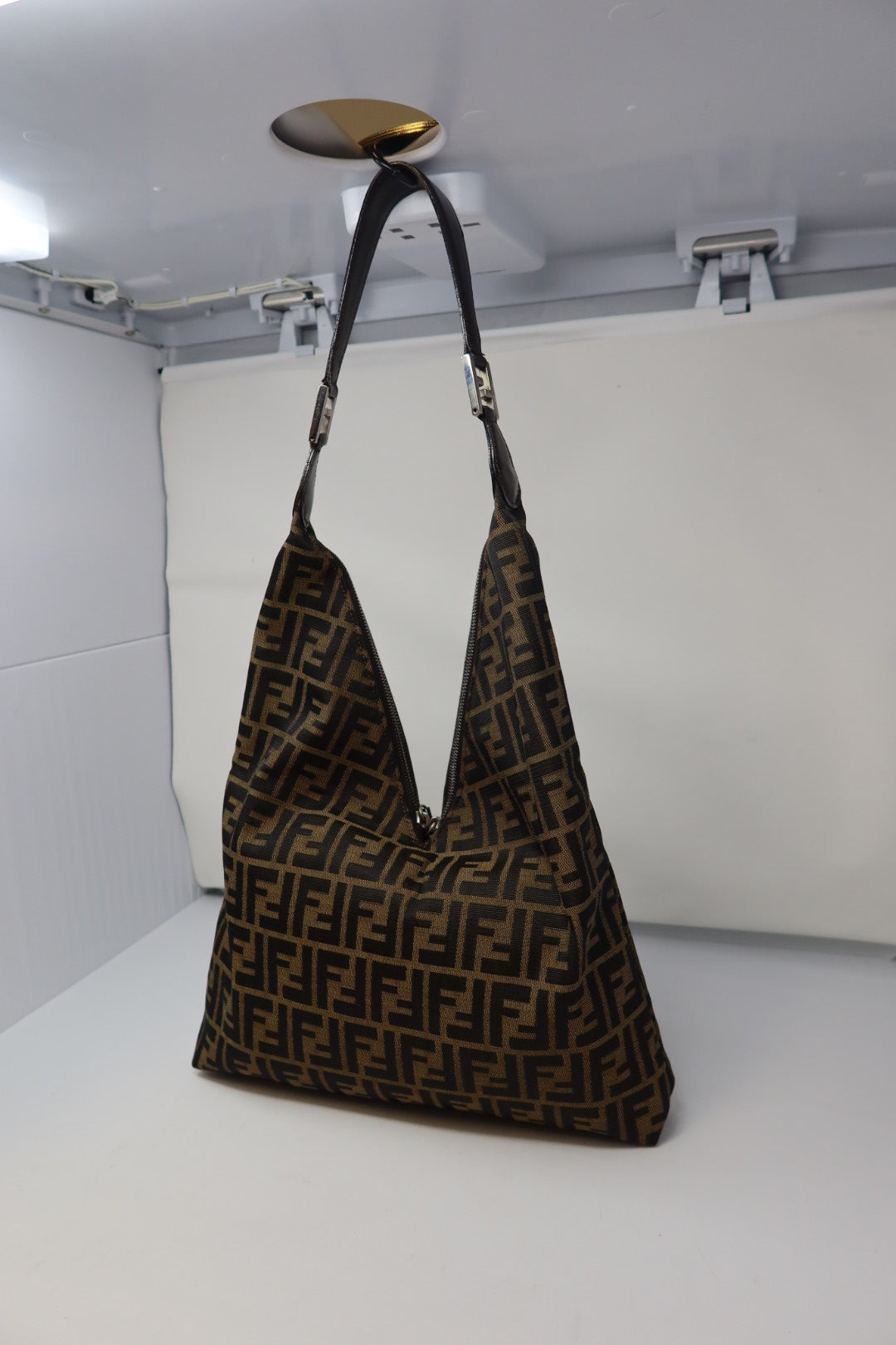 Fendi Zucca Canvas Tote
