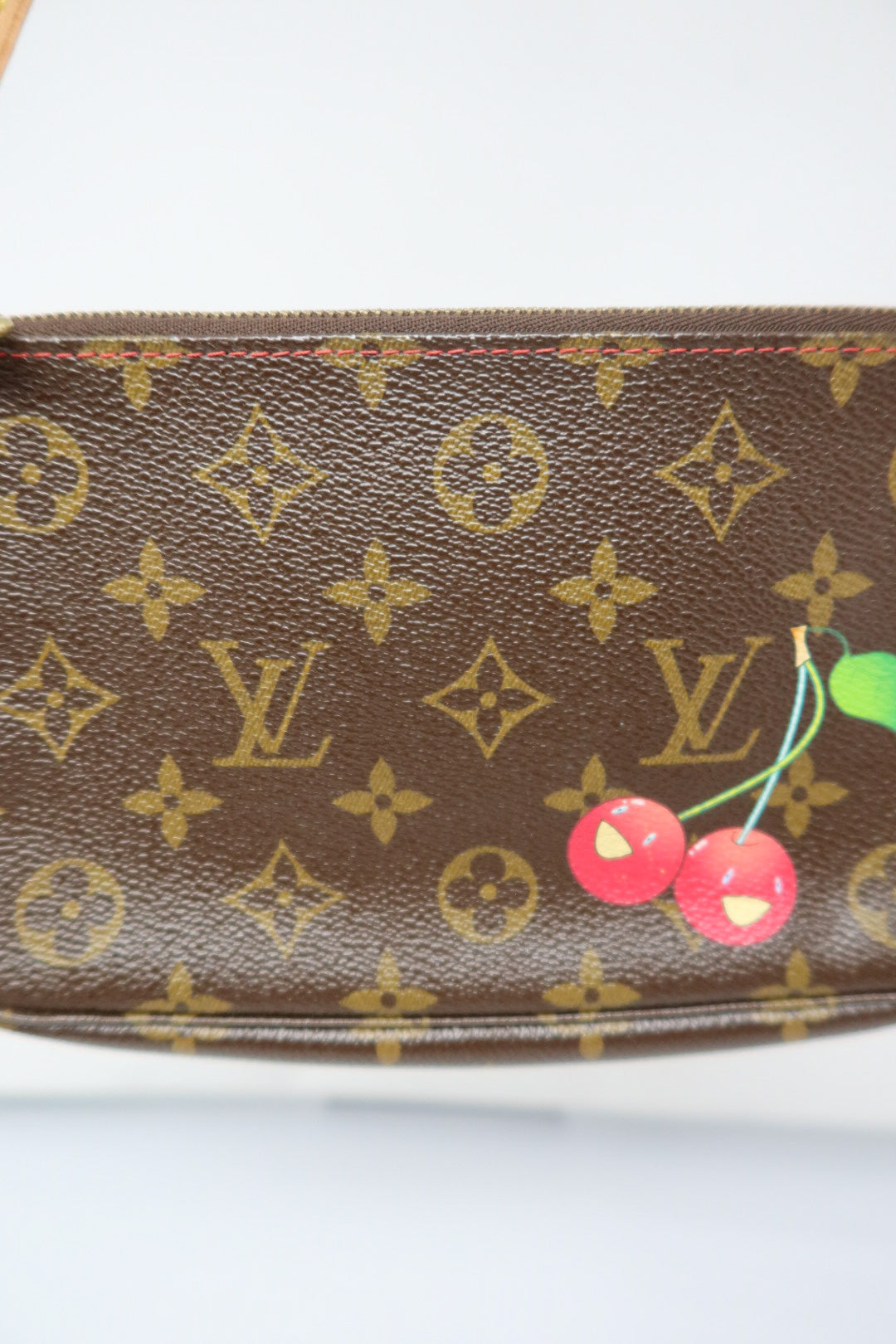 LV x Takashi Murakami Monogram Cherry Pochette Accessoire
