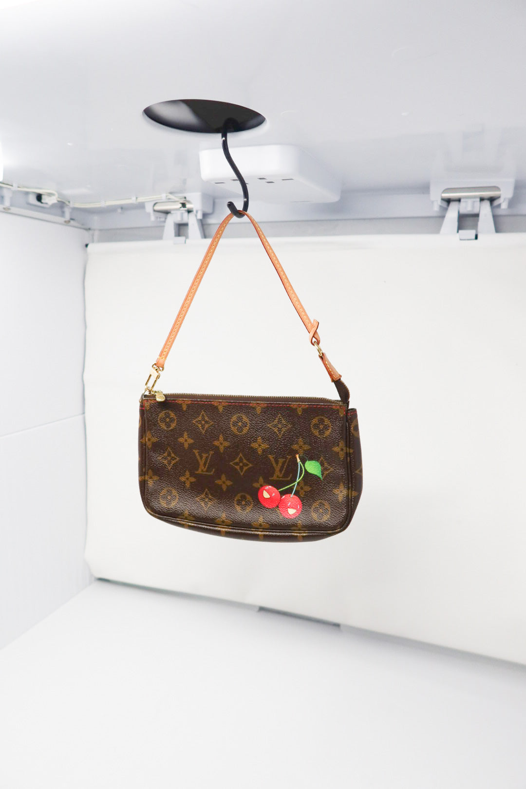 LV x Takashi Murakami Monogram Cherry Pochette Accessoire